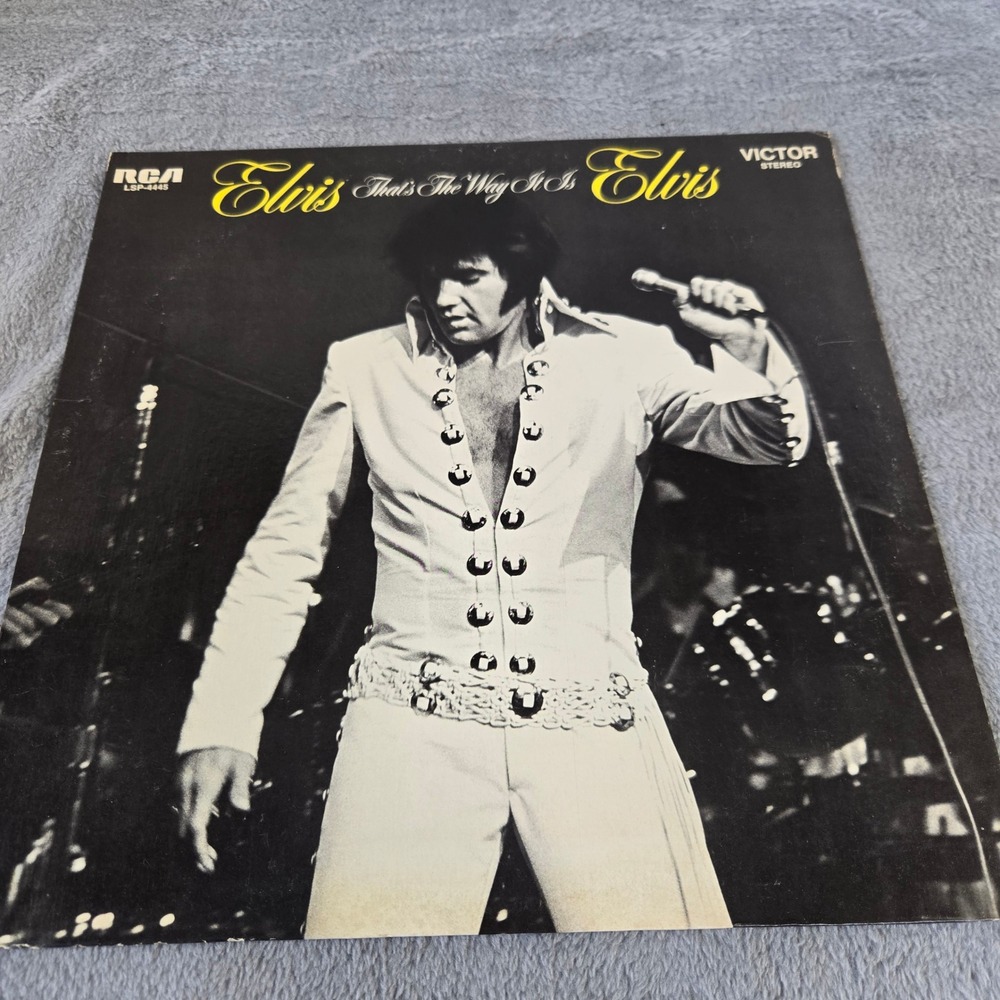 Elvis Presley That's The Way It Is Vinyl LP RCA Victor LSP-4445 Stereo 1970